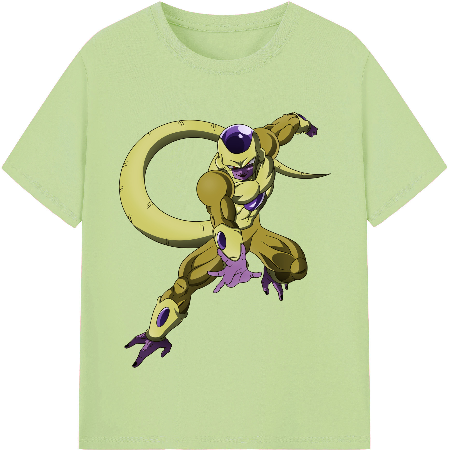 （画像用） ドラゴンボール フリーザ DRAGON BALL Frieza 綿100％半袖Tシャツ（フロントプリント）